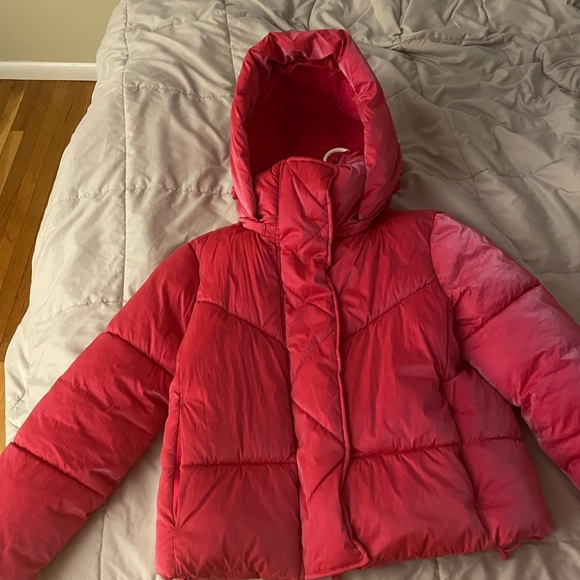 Cropped Puffer Jacket - Picture 1 of 3